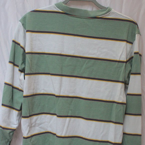 Empyre Long Sleeve Striped Tee, Size M - Picture 2 of 2